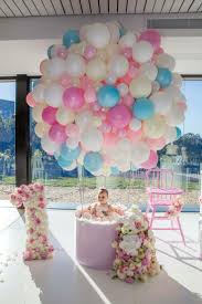 1st Birthday Birthday Decorations For Kids How Cute Is This For A 1st Birthday Baby Girl 1st Birthday Birthday Party Decorations Diy Baby Shower Party Decorations