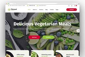 Fitmeal Healthy Food Delivery And Diet Nutrition Wordpress Theme In 2020 Food Healthy Food Delivery Food Store