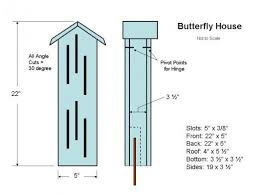 Butterfly House Plans How To Build A Butterfly House Butterfly House Bird House Kits Butterfly Houses