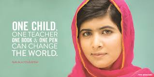 Her father was in charge of running a local learning institution and instilled in malala the value of attending school. Malala Yousafzai One Girl Can Change The World Greenheart International