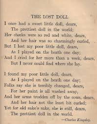 The Lost Doll Poem Poems Remembering Mom Story Poems