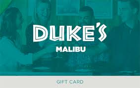 Printed by the united states playing card co. Duke S Malibu Gift Cards Ts Restaurants