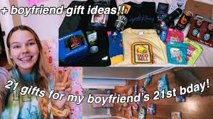 Looking for the perfect present for a 21st birthday? I Got My Boyfriend 21 Gifts For His 21st Birthday Youtube