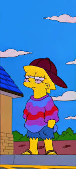 Lisa Whatever Forever Vaporwave Simpson Wallpaper Iphone Cartoon Wallpaper Cartoon Painting
