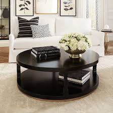 Cameron Coffee Table In 2020 Round Black Coffee Table Table Decor Living Room Coffee Table Books Decor