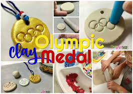 An san and teenager kim je deok paired up to lead south korea to a gold medal in the olympic debut of archery's mixed team event at the tokyo games. Olympic Medal Craft Air Dry Clay Create Art With Me