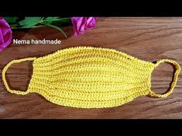 كروشيه طريقة عمل كمامة كروشيه how to crochet easy face mask youtube easy crochet crochet easy face masks
