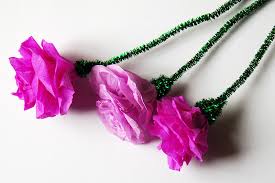 Maybe you would like to learn more about one of these? Crepe Paper Roses Kids Crafts Fun Craft Ideas Firstpalette Com