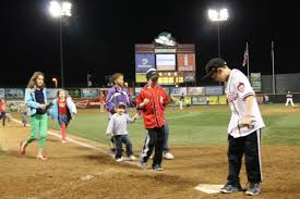 kids run the bases after every squirrels weekend home game