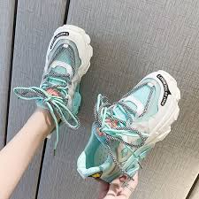 Cari produk boots wanita lainnya di tokopedia. Sepatu Fashion Wanita Sneaker Warna Hijau Model Terbaru 2020 Grosiran Batam