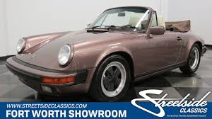 To this day, the 911 turbo (930) is still regarded as one of the most iconic because of this, the value of the model has risen exponentially over the years. 1987 Porsche 911 Classic Cars For Sale Streetside Classics