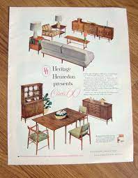 1953 Heritage Henredon S Circa 60 Furniture Ad Henredon Furniture Henredon Furniture