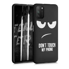 6,5 pulgadas con tecnología ips, resolución full hd+ (2.340 x 1.080 píxeles) y 90 hz: Kwmobile Handyhulle Hulle Fur Xiaomi Poco M3 Tpu Silikon Handy Schutzhulle Cover Case Don T Touch My Phone Design Online Kaufen Otto