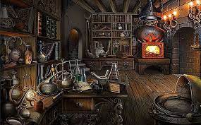 Wizard Alchemist Lab Shop Urban City Valarium Fantasy Shop Fantasy Wizard Medieval Houses