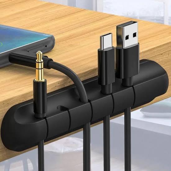 Hot Selling Silicone Desk Clip Set Multipurpose Data Tie Management Holder  Cord Organizer Cable Clips - Cable and Wire