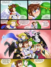 Angelic Anniversary Page 6 By Azuhreidii On Deviantart Kid Icarus Uprising Kid Icarus Super Smash Brothers