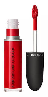 Labial Líquido Mac Retro Matte Liquid Lipcolour Acabado Mate Color Ruby  Phew