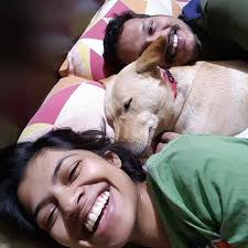 OUR LUCKY "DESI MUNDA" 😁 A tiny little puppy abandoned outside the  shelter. He fought the dreaded distemper and it was almost touch and go at  one point. But he lived and