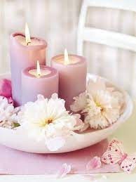 Search by image and photo. Candles And Flowers Centros De Mesa Com Velas Velas Romanticas Lanternas De Velas