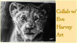 Drawing a lion, coloring with pastel sticks and pencils on paper. Lion King Drawing Realistic Novocom Top