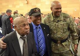 Crawford And Maj Gen Leslie C Smith Deputy Inspector General Of The Army Spoke At A Why We Serve Ceremonial Swea Army United States Armed Forces Soldier