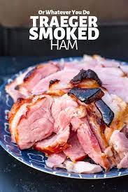 Traeger Smoked Ham Easy Glazed Double Smoked Ham Recipe Recipe Smoked Food Recipes Smoked Ham Recipe Double Smoked Ham Recipe