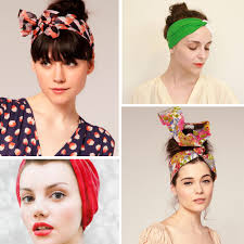 Todomini Miniaturas Y Manualidades Panuelo En La Cabeza Panuelos Para Cabello Peinado De Los 80