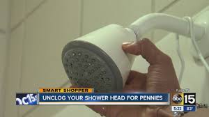 Unclog Your Showerhead Youtube