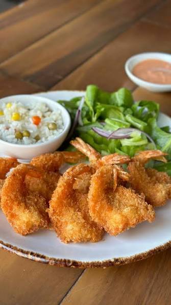 Camarones Empanizados