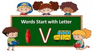 Four words with pictures to help children learn . Best Of V Letter Words Free Watch Download Todaypk