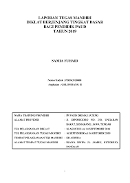 Maybe you would like to learn more about one of these? Doc Tugas Mandiri Diksar Untuk Guru Paud Samia Fuhaid Academia Edu