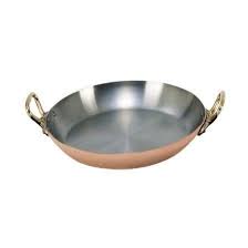 Tabletop King 6449 26 Copper Paella Pan 10 1 4 Copper Cookware Kitchen Cookware Specialty Cookware