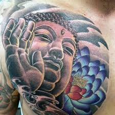 The meaning is represented in the life of a lotus flower as it grows through the mud, yet maintains pure as it blooms on the water's surface. Tatto Wallpapers Tattoo Designs Buddhist