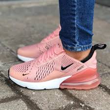 Nike Air Max 270 Junior Black And Blue Release Date March 16 2018 Nike Air Max 270 Color Coral Stardust Black Summit White Style Code Pink Nike Shoes Womens Running Shoes Nike Air Max For Women