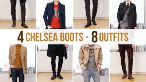 Mens chelsea boots have a long history of being smart yet cool, even a little edgy, being worn by many famous faces over the years. 8 Different Chelsea Boot Outfits Men S Fashion Outfit Ideas Youtube