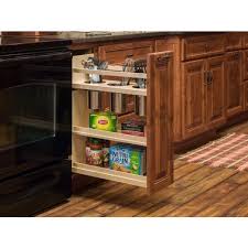 Kitchen cabinet door heights are typically between 24 and 30 inches. Canister Pull Out Organizer Natural Finish 12 W Soft Close Sigcan115pf Cabinetparts Com
