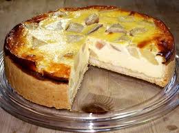 Birnenkuchen Rezept Mit Frischen Birnen Oder Mit Dosenbirnen Und Rahmguss Vom Blech Rezept Birnen Kuchen Birnenkuchen Kuchen Und Torten Rezepte