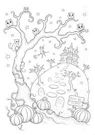 There are tons of great resources for free printable color pages online. Halloween Free To Color For Children Halloween Kids Coloring Pages