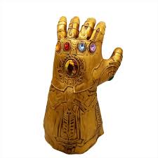 Ich möchte für jeden eine led haben. Sammeln Seltenes Marvel Superhelden Infinity Gauntlet Thanos Handschuh Avengers Cosplay Karneval Fasching Geschenk Softland La