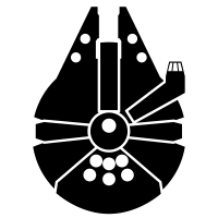 The Noun Project Star Wars Stencil Star Wars Silhouette Star Wars Art