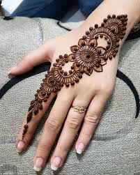 Eid Mehndi Designs 2018 Flower Henna Design New Mehndi Designs Mehndi Designs For Hands Mehndi Designs For Beginners