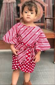Baju model ini sangat cocok dikenakan dari usia 6 bulan sampai 10 tahun. 30 Model Baju Batik Anak Perempuan Laki Laki