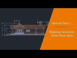 Some important themes pervade science, mathematics, and technology and appear over and over again, whether we are looking at an ancient civilization, the human body, or a comet. Making Elevation View From Floor Plan Bonus Part 1 Of 2 Youtube