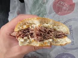 This is the sandwich that put roast beef on the map. Review Arby S Jr Roast Beef Brand Eating