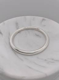 925 sterling silver italian 4mm squared cuff polished bangle bracelet for women men 7, 8 inch white or 18k yellow gold plated bracelet made in italy 4.5 out of 5 stars 106 $43.90 $ 43. Sterling Silver 6mm Round Golf Bangle All Sizes The Jewel Shop