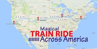 Take This Magical Train Ride Across America For A Trip You Ll Never Forget Train Rides Cross Country Training Train Travel