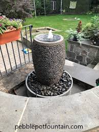 These elegant outdoor jar fountain are handmade, skillfully crafted, and perfect for elevated garden decorations. Patio Deck Fountains For Sale From Boulder Fountain Ship All Over Usa Boulder Fountain