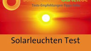 Solarleuchten Test Youtube