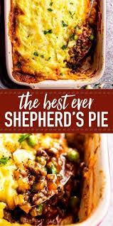 Homemade Shepherd S Pie Is The Ultimate Comfort Food This Simple Recipe Is Made Completely From S Beef Recipes For Dinner Recipes Comfort Food Recipes Dinners
