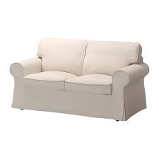 Ektorp Cover Two Seat Sofa Lofallet Beige Ikea Ikea Loveseat Loveseat Covers Ikea Sofa Covers